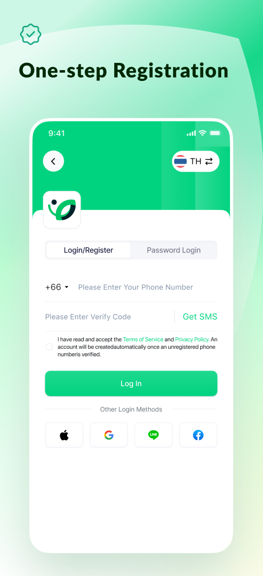 Masuk dan registrasi